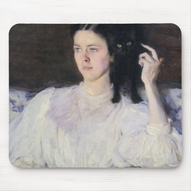 Sita und Sarita oder junges Mädchen mit einer Mousepad (Vorne)