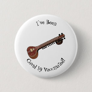 Sitar-Cartoon-Abbildung Button