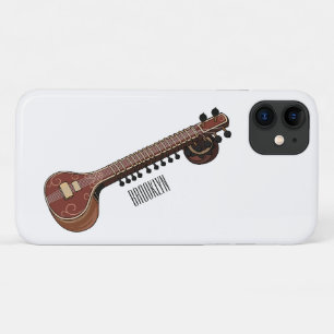 Sitar-Cartoon-Abbildung Case-Mate iPhone Hülle