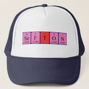 Sitfton-Periodenname, der Truckerkappe