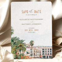 Sitges Spanien Hochzeit in Urlaubsort Rett-the-Dat