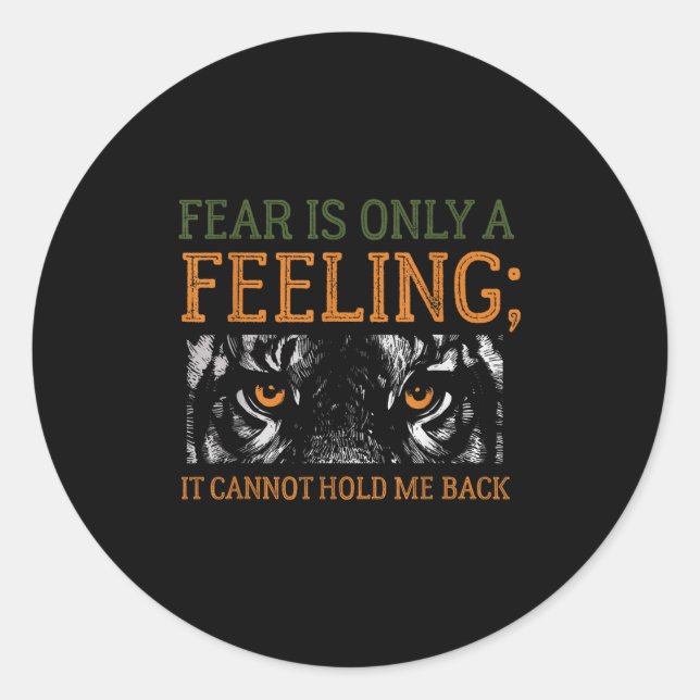 Sitive Affirmation For Kidness Motivational Messag Runder Aufkleber (Vorderseite)