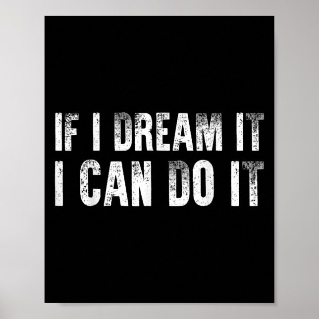 Sitive Affirmation Success Quote Men Women Teen Bo Poster (Vorne)