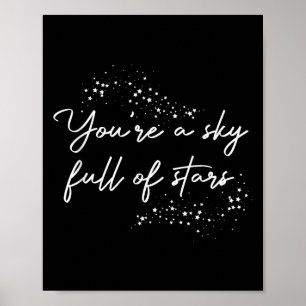 Sitive Motivational Du Bist Ein Himmel Voller Ster Poster