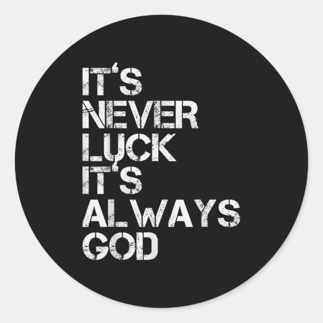 Sitive Motivational Religion Love Saying Designs I Runder Aufkleber (Vorderseite)