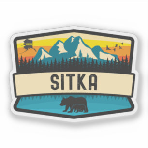 Sitka, Alaska Aufkleber