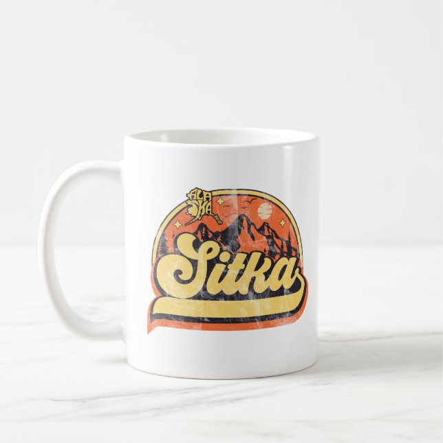 Sitka, Alaska Kaffeetasse (Links)