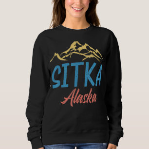 Sitka Alaska Reise Urlaub Wintergebirge Sweatshirt