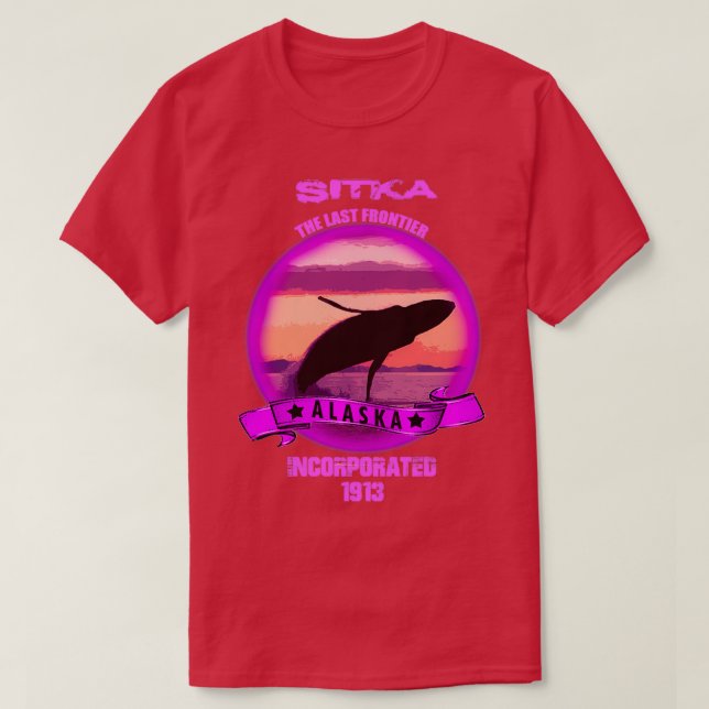 Sitka Alaska T-Shirt (Design vorne)