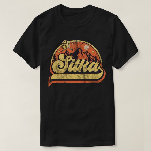 Sitka, Alaska T-Shirt (Design vorne)