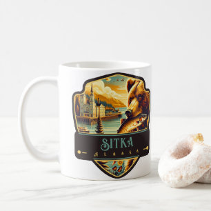 Sitka, Alaska VINTAG Kaffeetasse