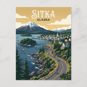 Sitka USA Postkarte