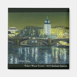 "Šitkov Water Tower" Magnet