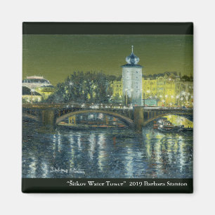 "Šitkov Water Tower" Magnet