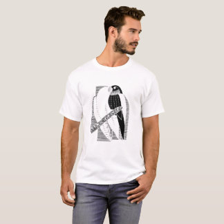 Sittich-Front-Minimalist-Tier-Kunst-Abstrakt T-Shirt
