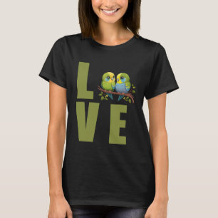 Sittich-Mama Wellensittich Papagei Vogel 17 T-Shirt
