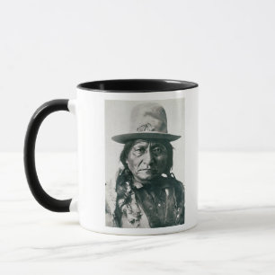 Sitting Bull (1831-1890) (b/w Foto) Tasse