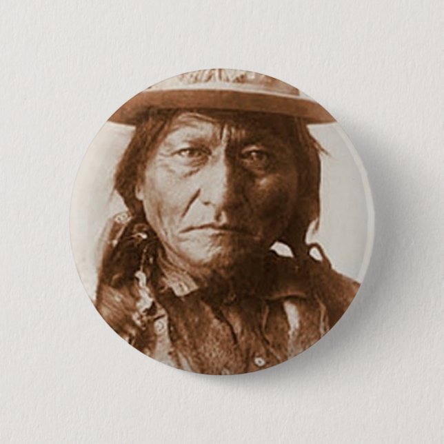 Sitting Bull Button (Vorderseite)