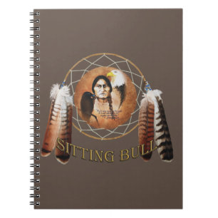 Sitting Bull Dreamcatcher Notizblock