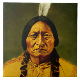 Sitting Bull Native American First Nations Chef Fliese