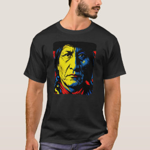 SITTING BULL Pop-Art T-Shirt