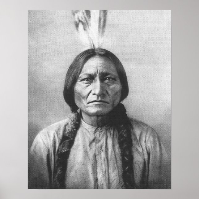 Sitting Bull Print Poster (Vorne)