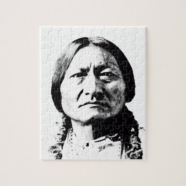 Sitting Bull Puzzle (Vertikal)