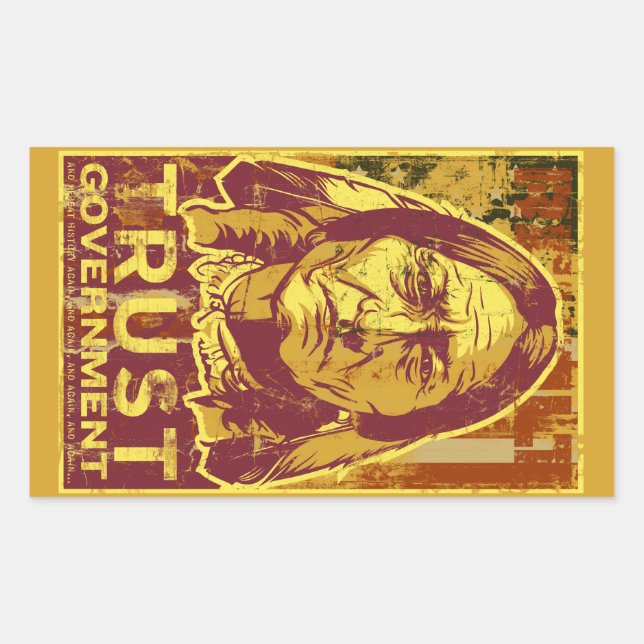 Sitting Bull Trust Government Sticker Set (Vorderseite)