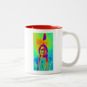 Sitting Bull Zweifarbige Tasse