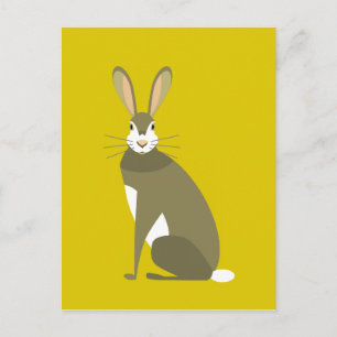 Sitting Hare (Begriffsklärung) Postkarte