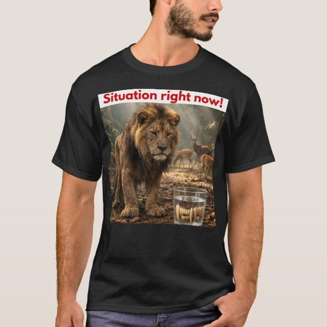 Situation im Moment T-Shirt (Vorderseite)