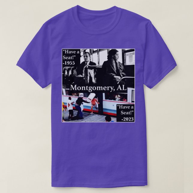 Sitz Alabama-Heulen Montgomery AL Flussufer T-Shirt (Design vorne)