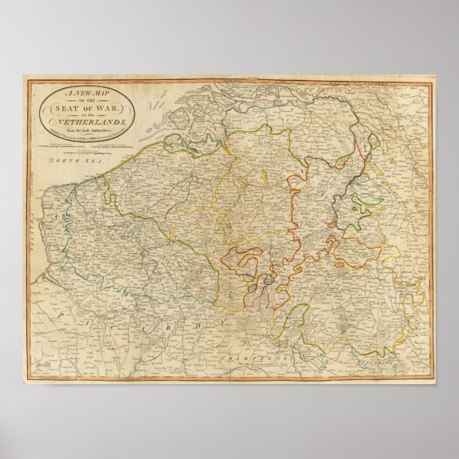 Sitz der Niederlande im Krieg Poster (Vorne)