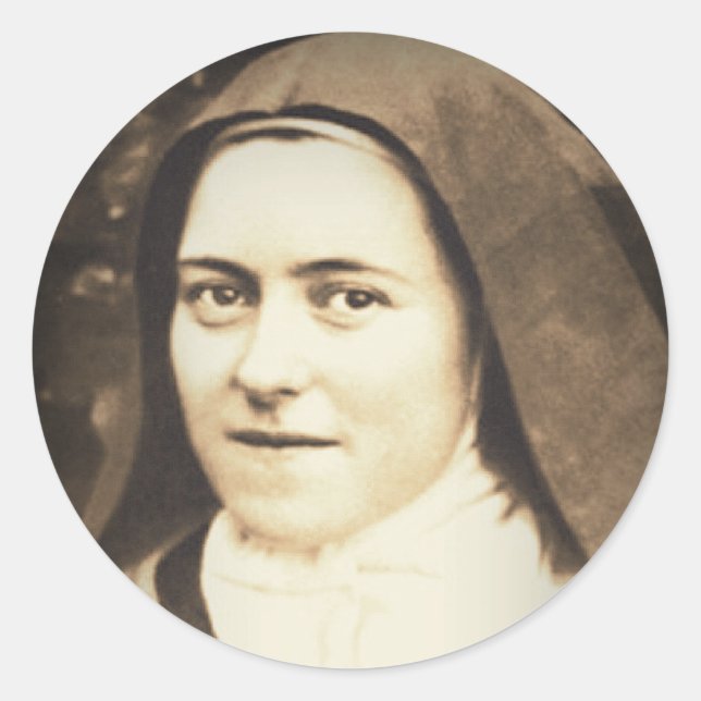 SITZ VON LISIEUX RUNDER AUFKLEBER (Vorderseite)