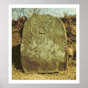 SitzBodhisattva, Koreaner, ANZEIGE c.985 (Granit) Poster
