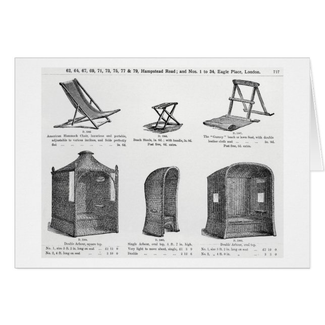 Sitze und Lauben vom Oetzmann u. Co. catalogu (Vorderseite (Horizontal))