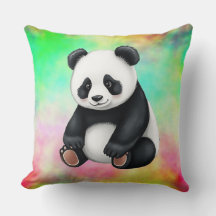Sitzen Baby Panda