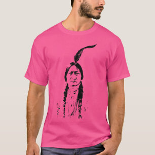 Sitzen Bull Native AmericanTShirt T-Shirt