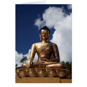 Sitzen der Buddha-Statue