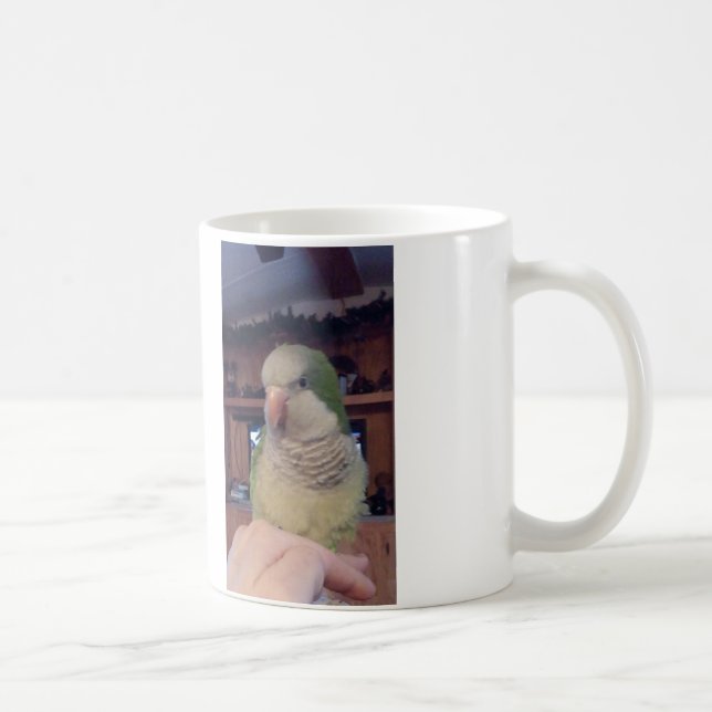 Sitzen Hübsche Quaker-Parrot-Tasse Tasse (Rechts)