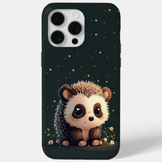 Sitzen Hübscher Kawaii Igel iPhone Case