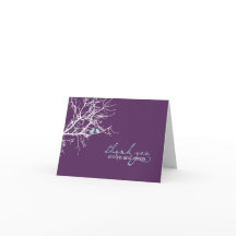 Sitzen in einem Baum Vielen Dank Hinweis