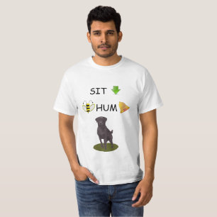 Sitzen Sie Summen-T - Shirt