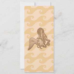 Sitzen von Meerjungfrau