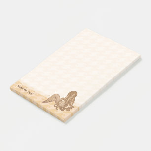 Sitzen von Meerjungfrau Post-it Klebezettel