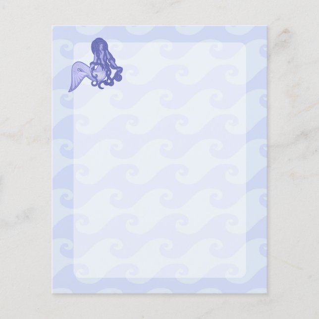 Sitzen von Mermaid Blue Flyer (Vorne)