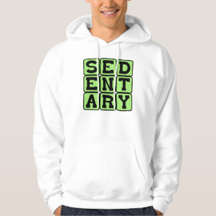 Sitzend, Faules Leben Hoodie
