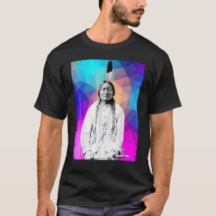 Sitzender Stier indianischer Häuptling Lakota T-Shirt