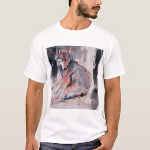 Sitzender Wolf 2000 T-Shirt