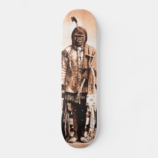 Sitzendes Kong Skateboard (Vorderseite)